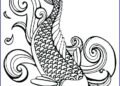 Koi Fish Coloring Pages For Kids