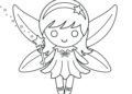 Little Fairy Coloring Pages