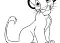 Little Simba Lion King Coloring Pages