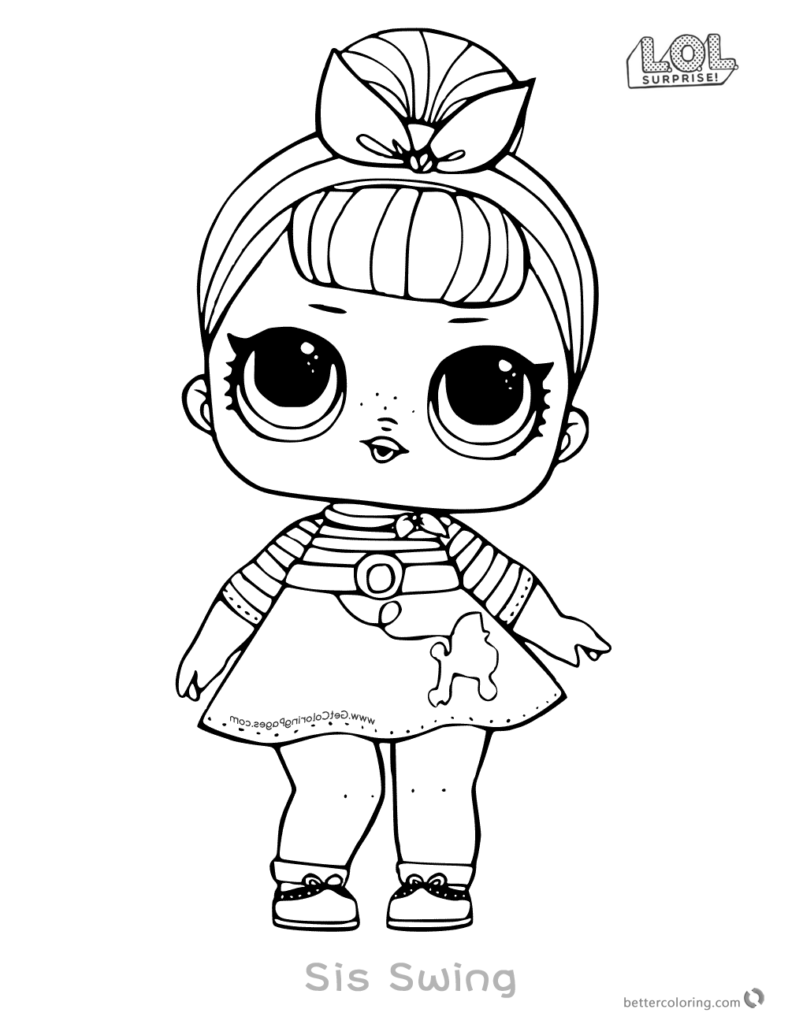30 Lol Doll Coloring Pages For Kids - Visual Arts Ideas