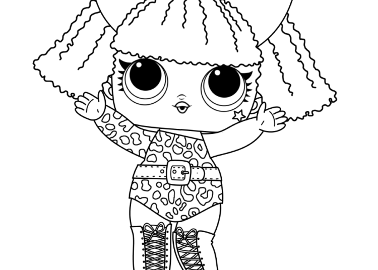 30 Lol Doll Coloring Pages For Kids - Visual Arts Ideas