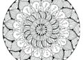 Mandala Coloring Pages Flower Image