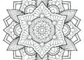 Mandala Coloring Pages Flower Images