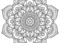Mandala Coloring Pages Free Printable