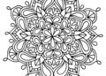 Mandala Coloring Pages Picture
