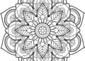Mandala Coloring Pages Pictures