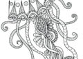 Mandala Coloring Pages of Jellyfish