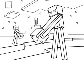 40 minecraft coloring pages images visual arts ideas