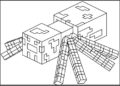 Minecraft Coloring Pages Building