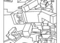 Minecraft Coloring Pages Complex
