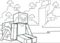 Minecraft Coloring Pages Easy Pictures