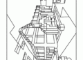 Minecraft Coloring Pages For Advance