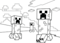Minecraft Coloring Pages Image Free