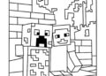 Minecraft Coloring Pages Picture