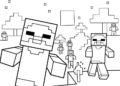 Minecraft Coloring Pages Printable Free