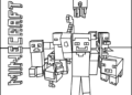 Minecraft Coloring Pages Printable Images