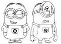Minion Coloring Pages Free Download