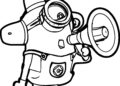 Minion Coloring Pages Free Image