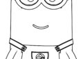 Minion Coloring Pages Free Images