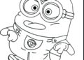 Minion Coloring Pages Images