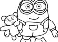 Minion Coloring Pages Images Free