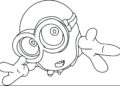 Minion Coloring Pages Pictures For Kid