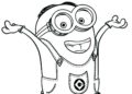 Minion Coloring Pages Pictures For Kids