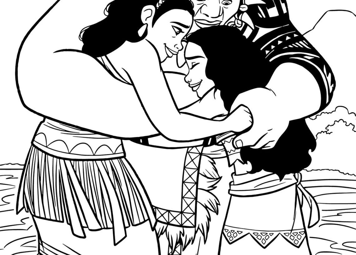 15 Best Moana Coloring Pages - Visual Arts Ideas