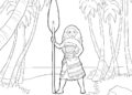 Moana Coloring Pages Image