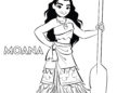 Moana Coloring Pages Printable