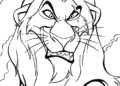 Mufasa Lion King Coloring Pages Image
