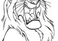 Mufasa Lion King Coloring Pages Pictures