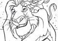 Mufasa Lion King Coloring Pages Printable