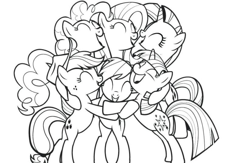 30 Best My Little Pony Coloring Pages - Visual Arts Ideas