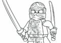 Ninjago Coloring Pages Kai Images For Children