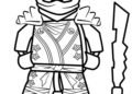 Ninjago Coloring Pages Kai Picture