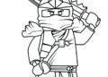Ninjago Coloring Pages Kai Pictures For Kids