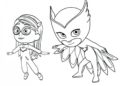 PJ Masks Coloring Pages Pictures Printable