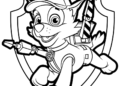 Paw Patrol Coloring Pages of Rocky