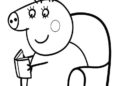 Peppa Pig Coloring Pages Images 2019