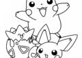 Pikachu Coloring Pages For Children