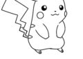 Pikachu Coloring Pages Image