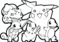 Pikachu Coloring Pages Pokemon