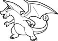 Pokemon Coloring Pages Charizard For Kids