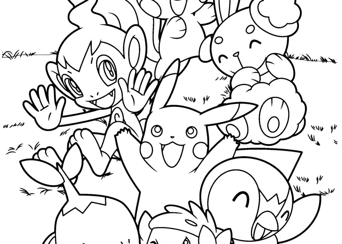 40 Pokemon Coloring Pages For Kids - Visual Arts Ideas