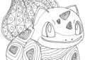 Pokemon Coloring Pages of Bulbasaur Printable