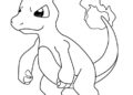 Pokemon Coloring Pages of Charmander