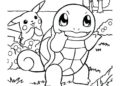 Pokemon Coloring Pages of Squirtle