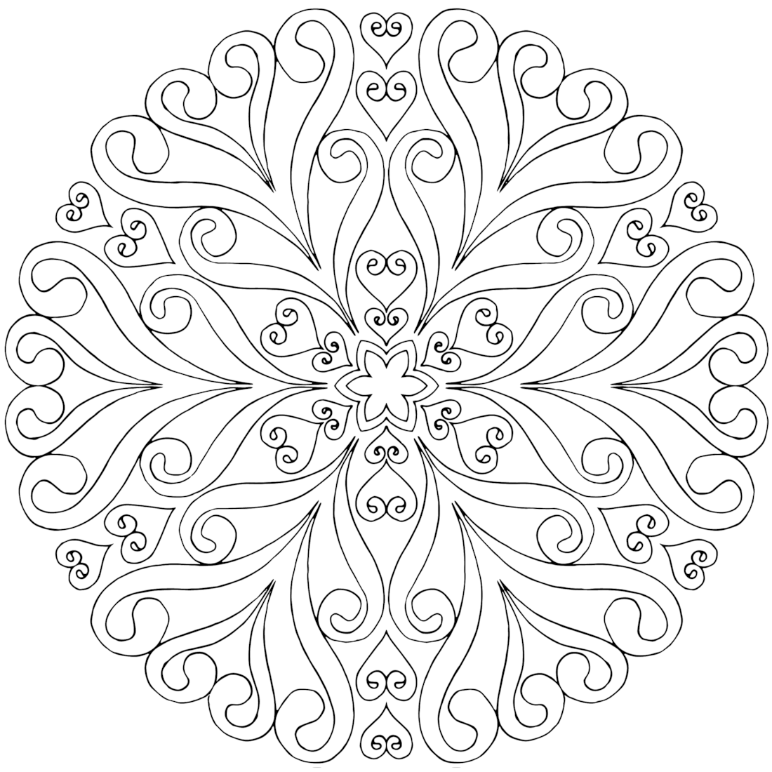Download 40 Best Mandala Coloring Pages To Practice Your Focus - Visual Arts Ideas