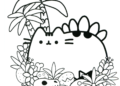 Pusheen Coloring Pages Pictures